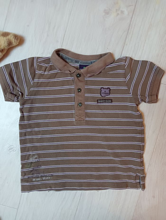Lot 2 polos manches courtes 24 mois - photo numéro 7