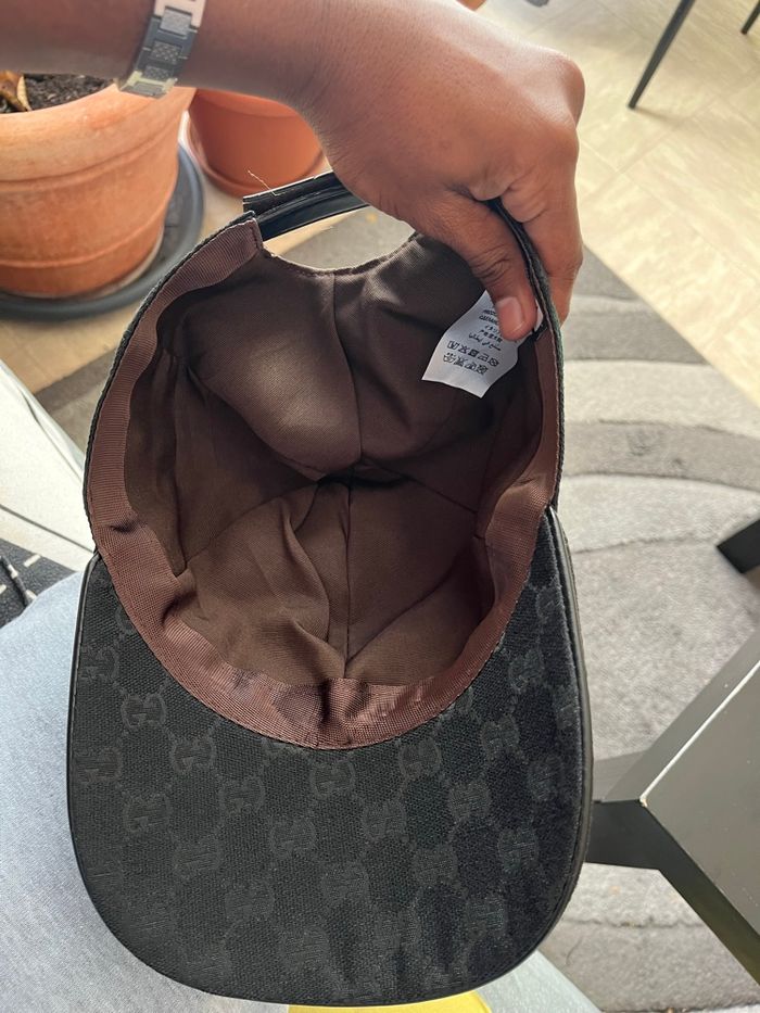 Casquette Gucci noir