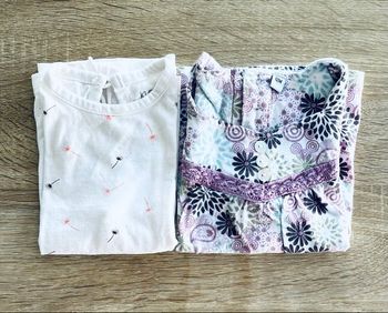 Lot de 2 tee-shirts « sans marque » T12 mois