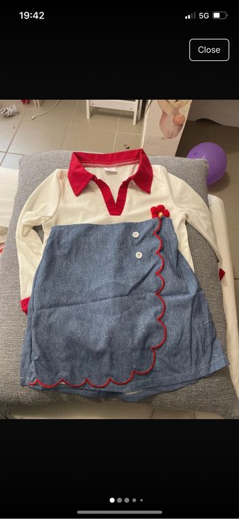ensemble chemise jupe enfant