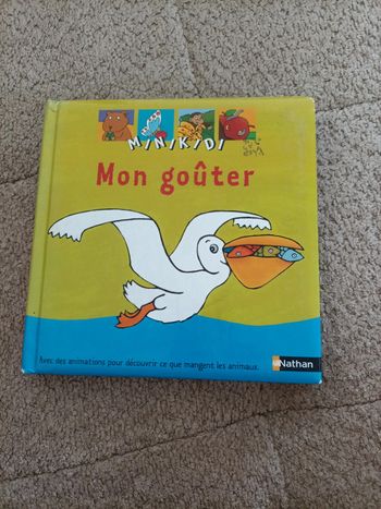 Livre Minikidi : Mon goûter