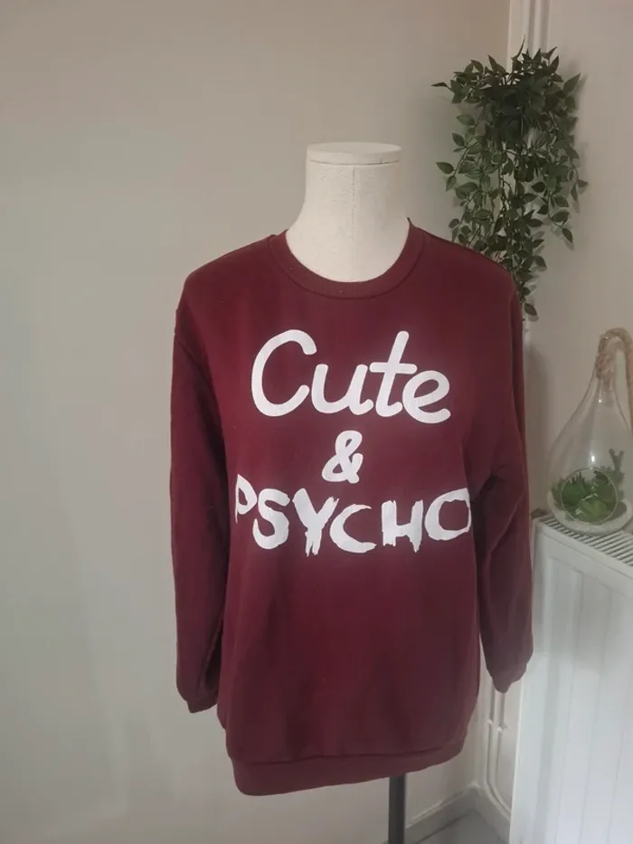 Sweat "Cute & Psycho" Rad T38