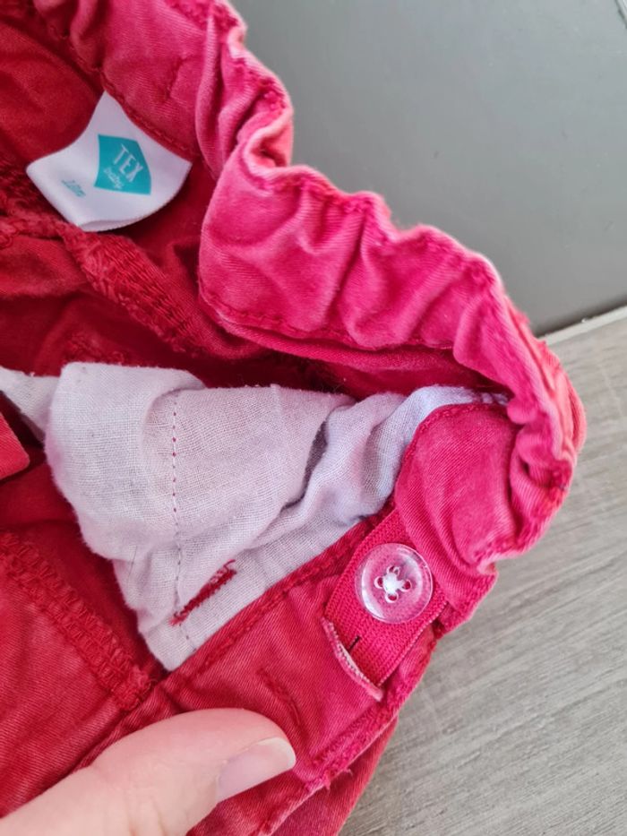 Pantalon rouge 12 mois - photo numéro 2