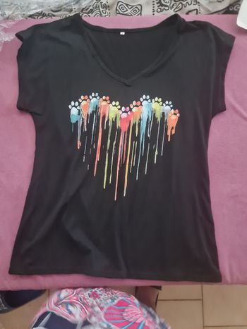 T-shirt  coeur