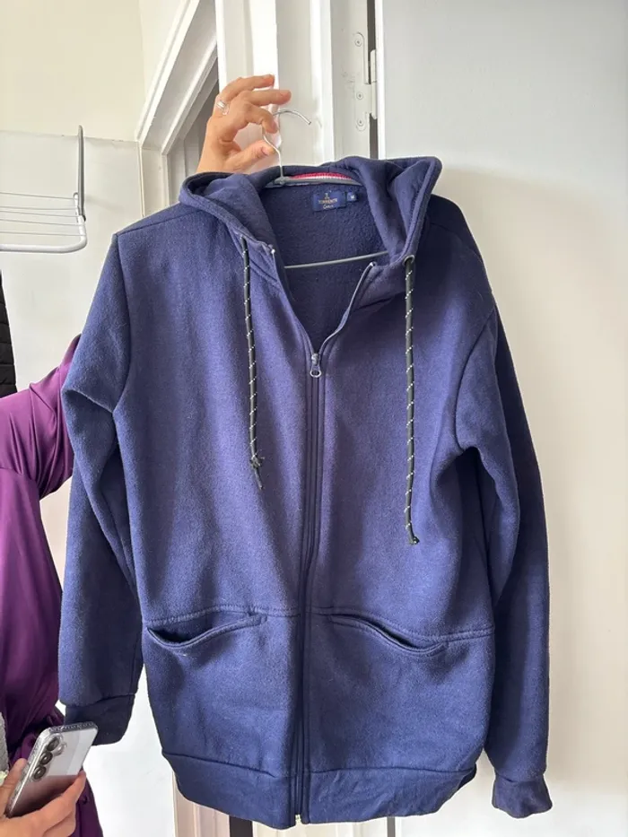 sweat à zip