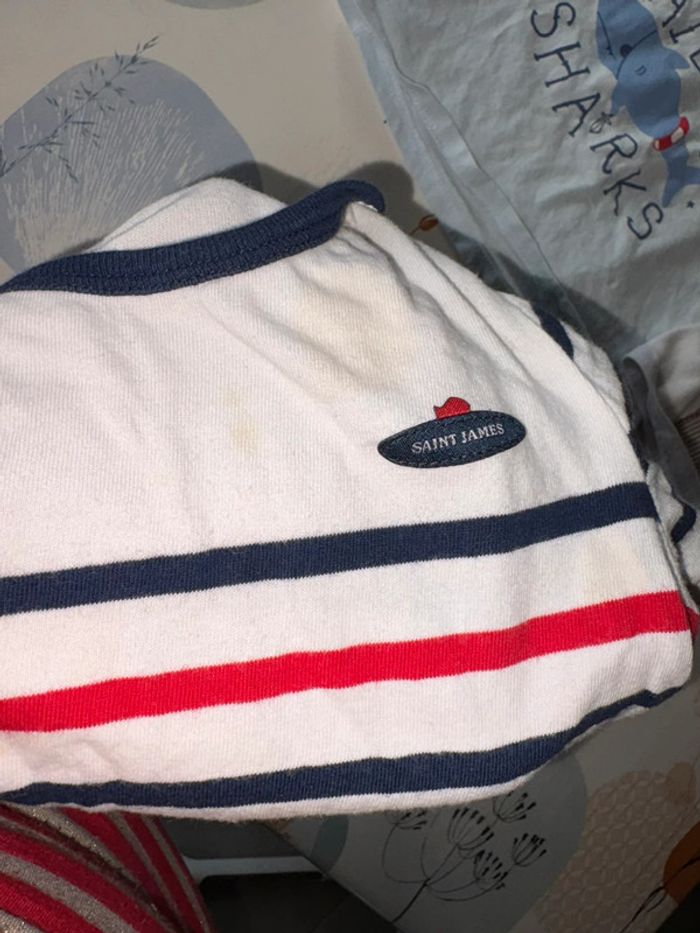 Lot de vêtements 24 mois, petit bateau, mot d’enfants, kiabi, Saint James, - photo numéro 9