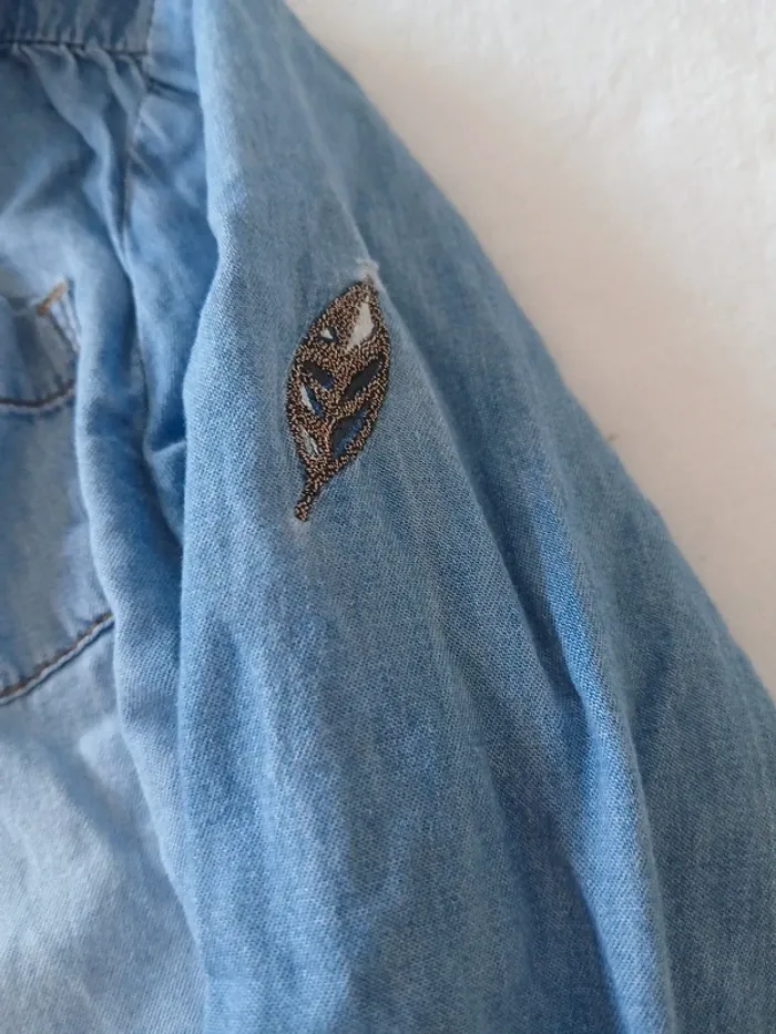 Chemise en jeans - photo numéro 2