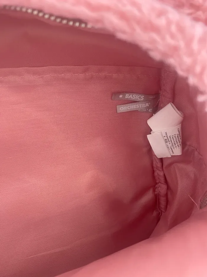 Sac à Dos “Moumoute” Rose – Orchestra Basics - photo numéro 3