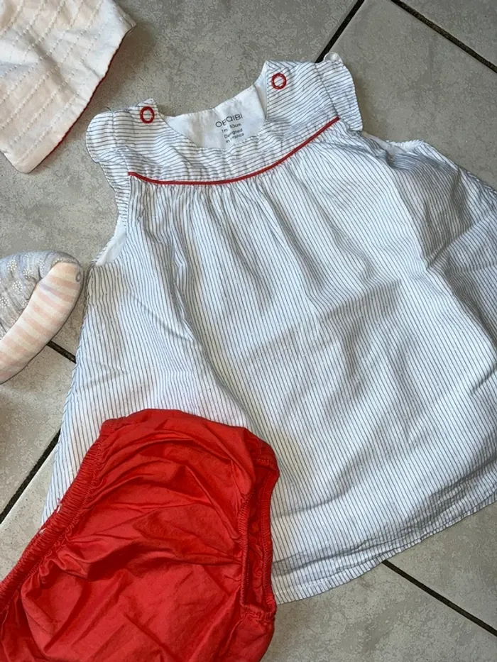 Ensemble robe, short et chaussons Obaïbi - photo numéro 4