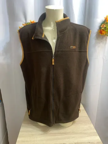 Veste polaire sans manche marron Atlas For Men taille XXXL = 3XL - n13p