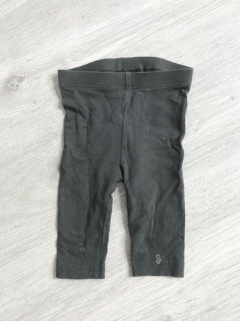 Leggings gris foncé 3 mois (Obaïbi)