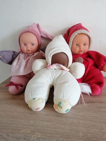 3 poupées souple Corolle