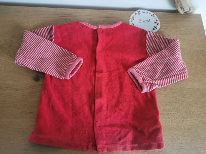 Pyjama 2 pieces en velour 36mois kitchoun bon état - photo numéro 4