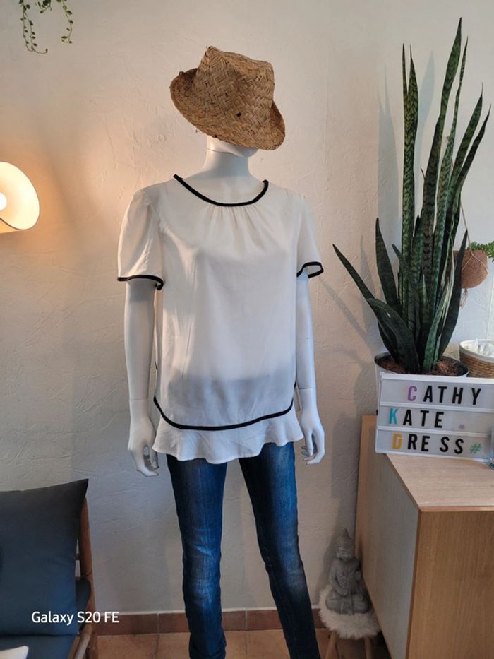 Blouse manches courtes - photo numéro 2