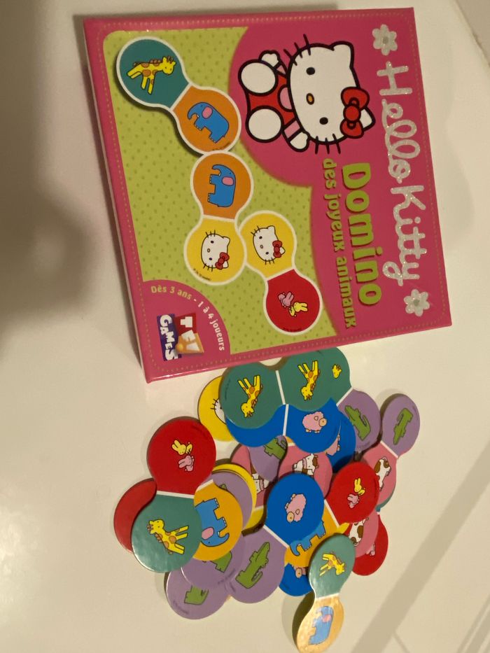 Domino des joyeux animaux / Hello Kitty - photo numéro 2