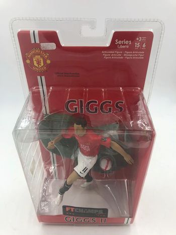 Figurine de collection football Ryan Giggs Manchester United Ft Champs neuf