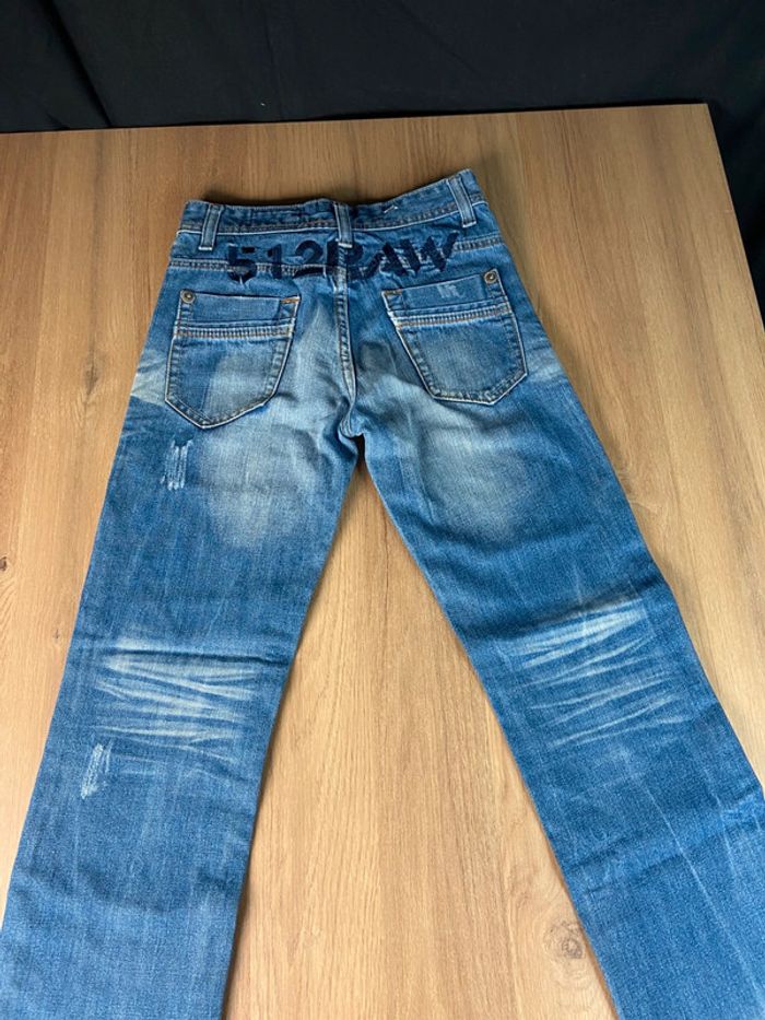 Jean bleu RG512 Y2K taille XS - photo numéro 3