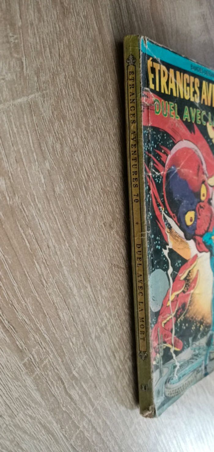 Bande dessiné Étranges aventures duel avec la mort - photo numéro 4