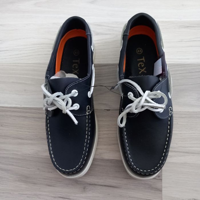 Chaussure homme bleu marine Tex taille 43 - photo numéro 3