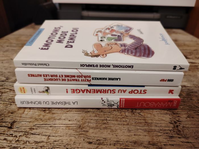 Lot de 4 livres bien vivre - photo numéro 7