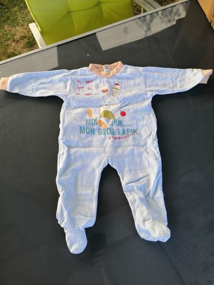 Pyjama 12 mois lapin