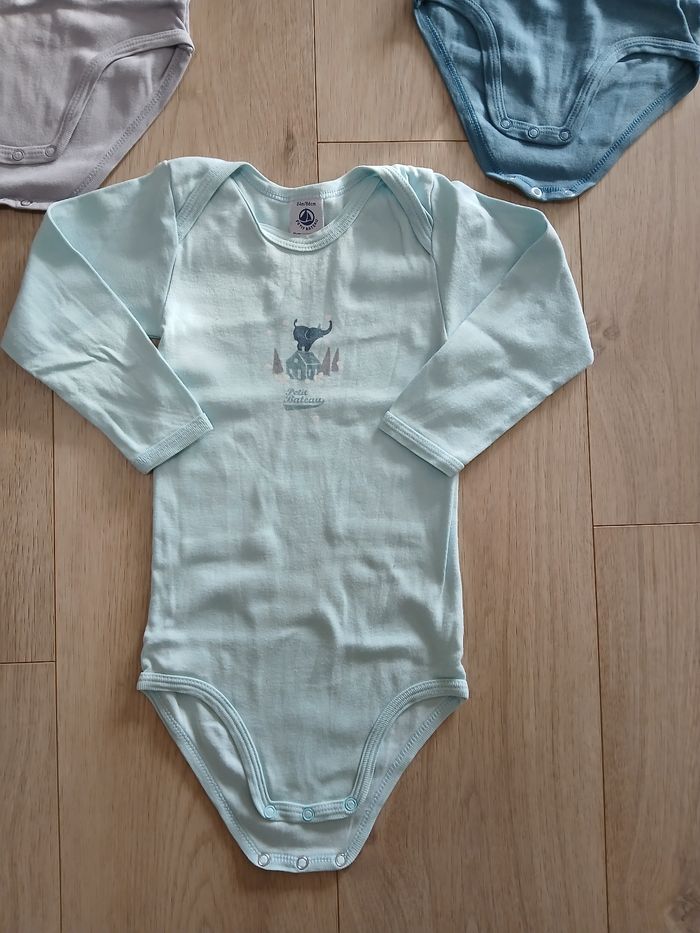 Lot de 3 bodies Petit Bateau 24 mois - photo numéro 4