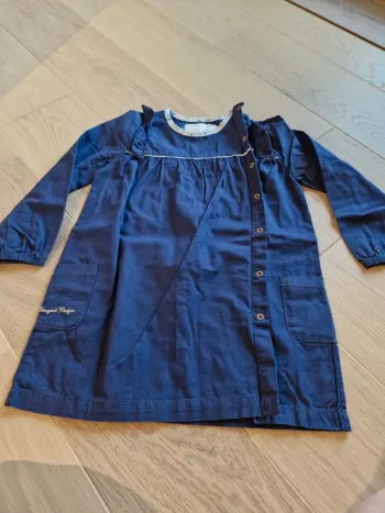 Tablier école fille Sergent Major 6-7 ans