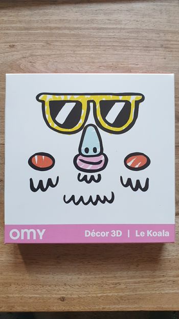 Neuf jeu jouet McDonald's loisirs créatifs  décor 3 D Le koala