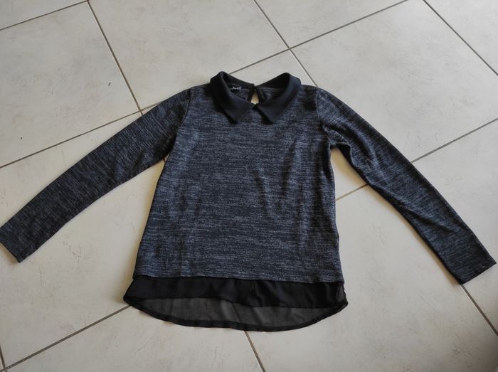 Petit pull léger ree shirt avec col xxs fille