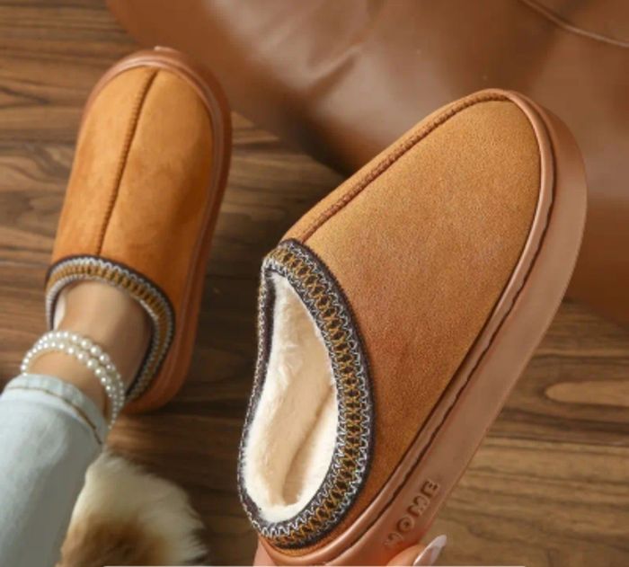 Pantoufle femme hiver - photo numéro 2