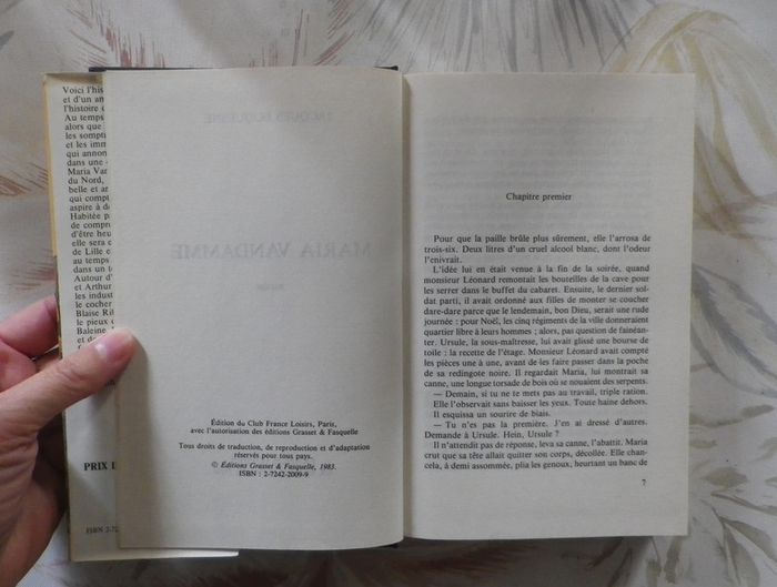 Maria Vandamme de Jacques Duquesne Ed. France Loisirs - photo numéro 5