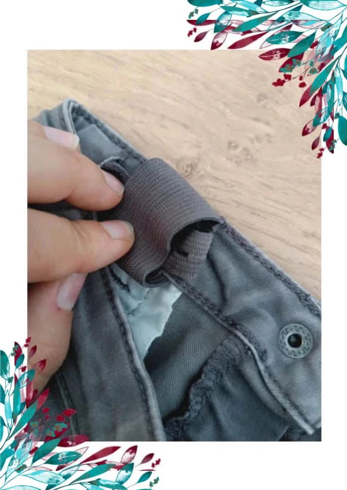 Jean gris fille 4 ans - photo numéro 5