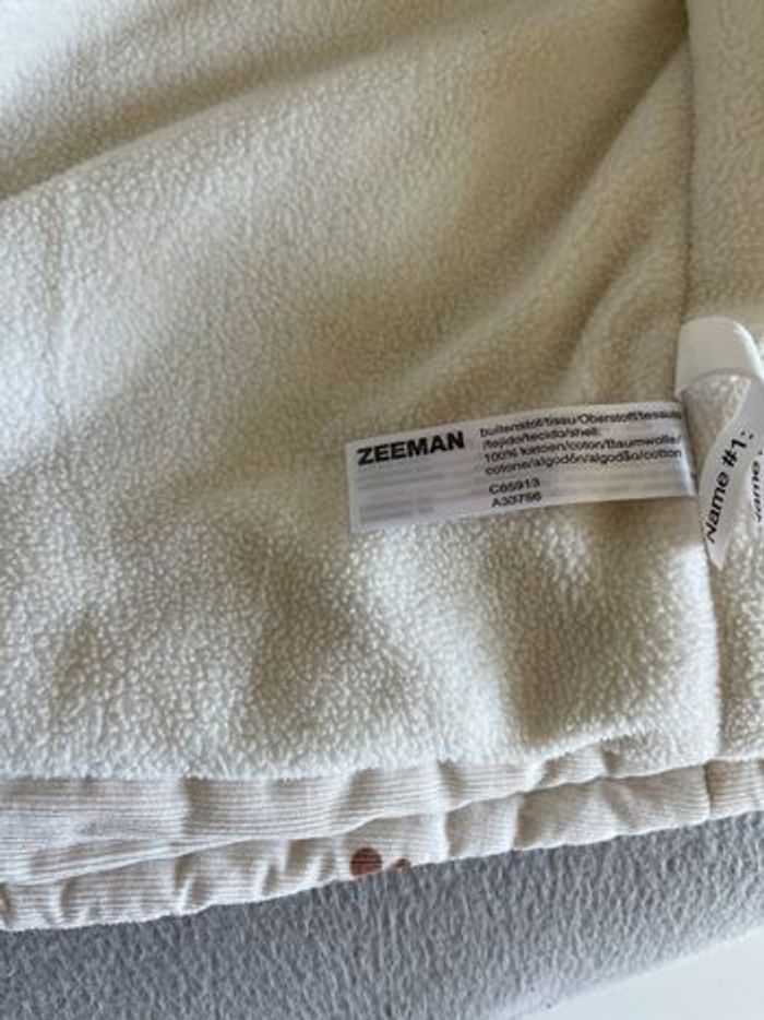 Manteau blanc fleuri - photo numéro 3