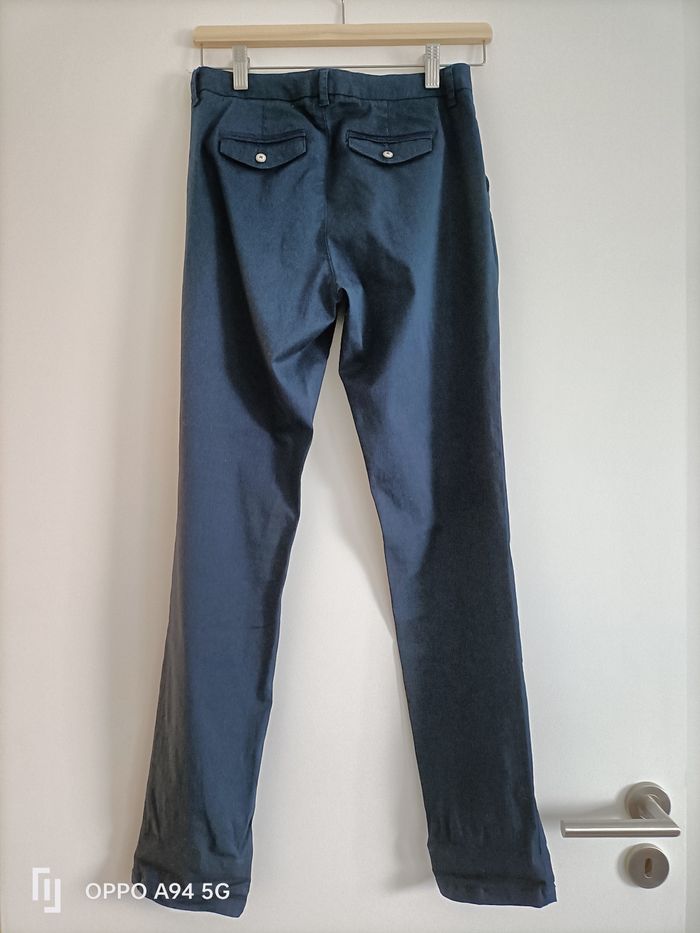 Pantalon toile droit - photo numéro 2