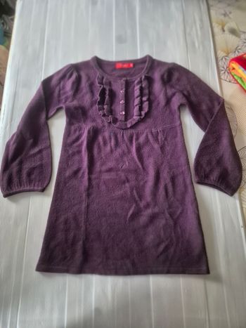 Robe violette 6 ans
