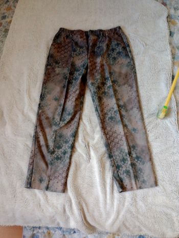 Pantalon femme 44 ton gris c6