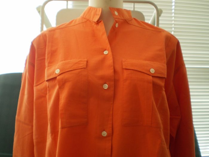 chemise orange t 42 - photo numéro 5