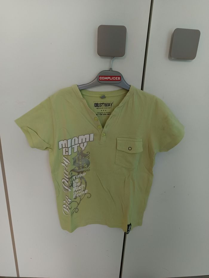 Lot tee shirt garçons 8ans - photo numéro 2
