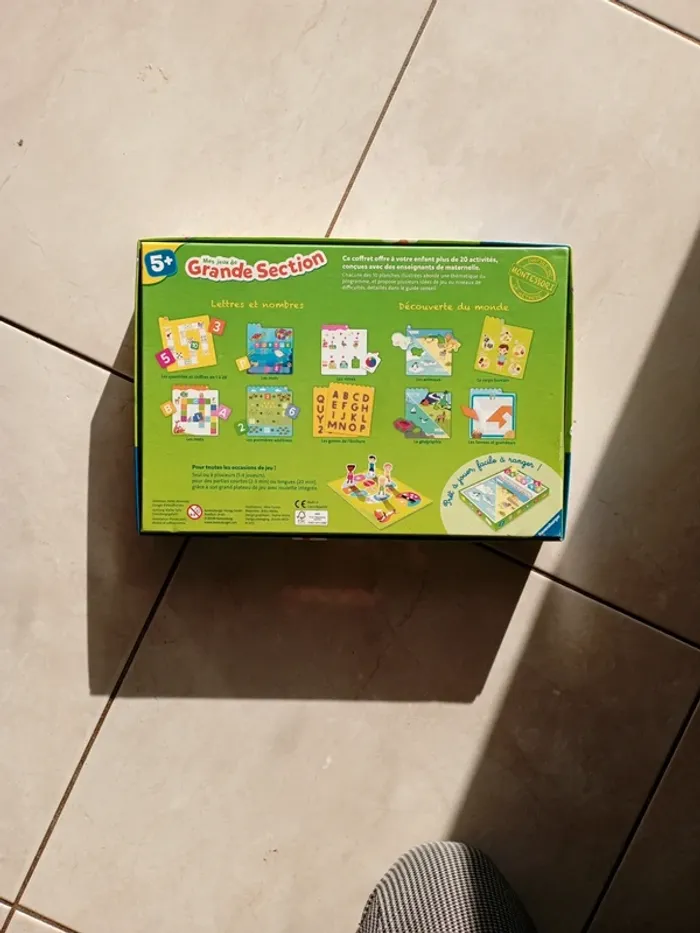 JEUX EDUCATIF RAVENSBERGER GRANDE SECTION 5+