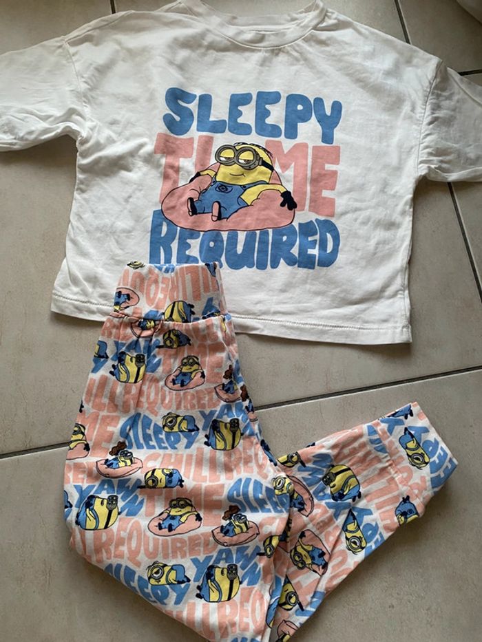 Pyjama fille 4/5 ans Les Minions - photo numéro 4