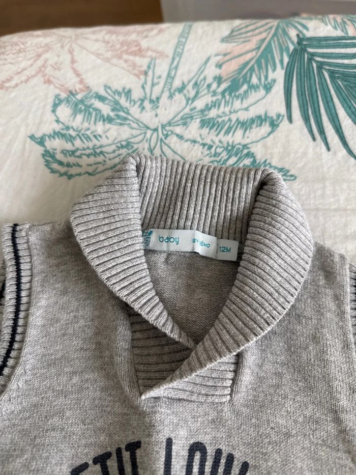 Pull sans manche 12 mois - photo numéro 2