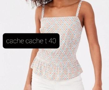 Magnifique haut cache cache