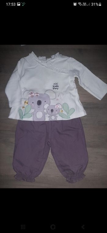 Ensemble bébé fille 3 mois (lot n°17)