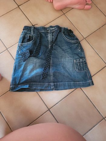 Jupe en jean taille 10 ans