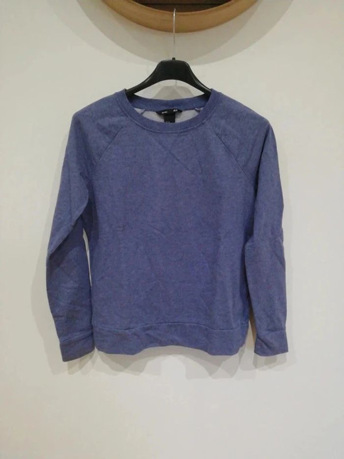 Sweat bleu H&M - Taille XS