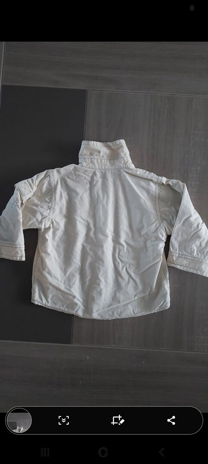 Veste blanche Okaidi - photo numéro 2