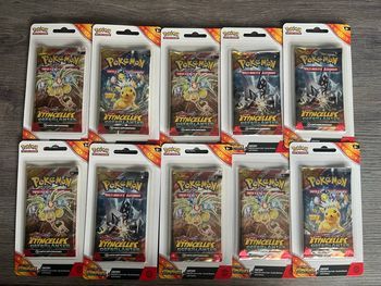 Lot de 10 boosters étincelles déferlantes sous blister