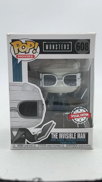 Figurine Universal Studios Monsters The Invisible Man spécial édition N•608