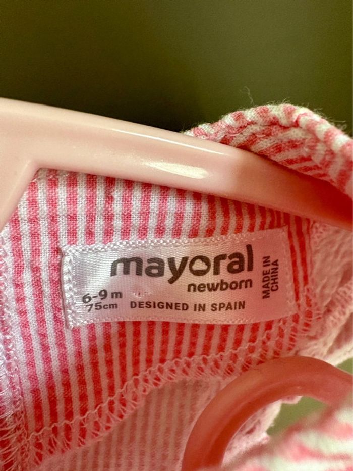 Ensemble eté Mayoral 9 mois - photo numéro 4