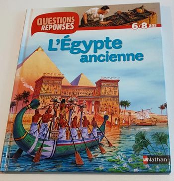 Livre l'Égypte ancienne - questions réponses